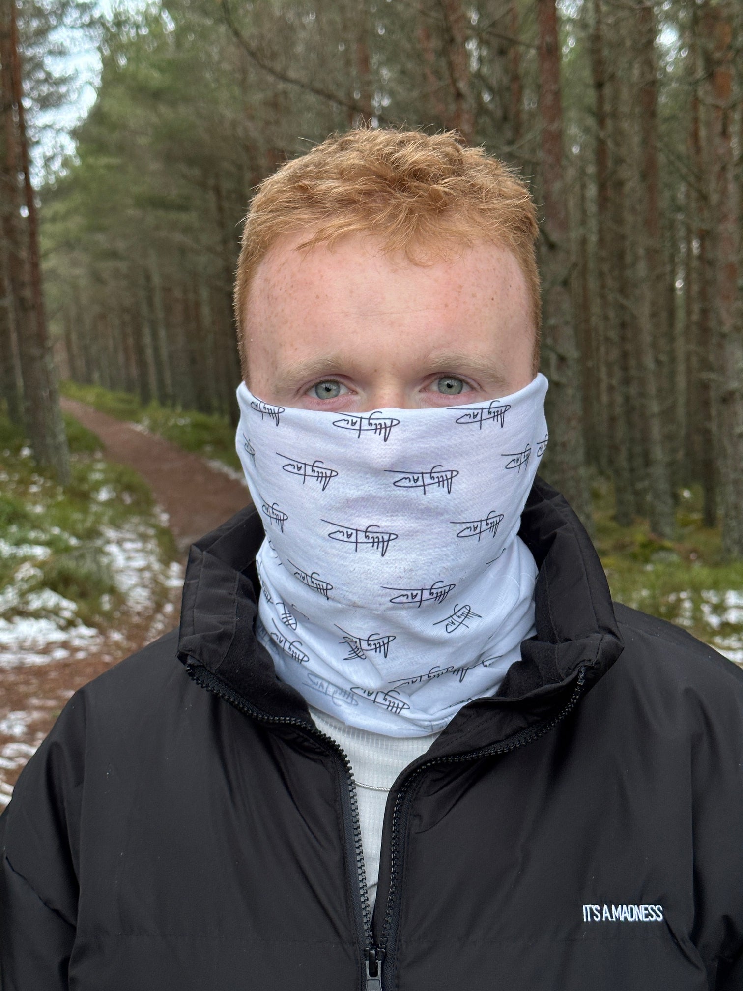 'Ally Law' Signature SNOOD / Face covering