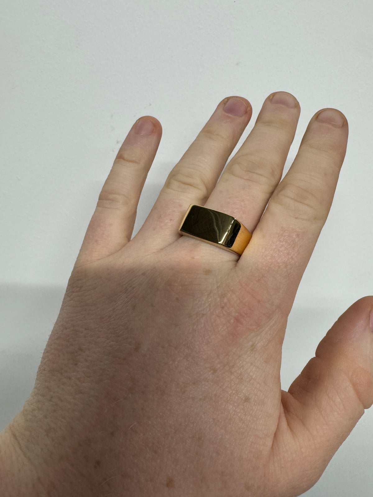 Box Plain Ring (Gold/Silver)