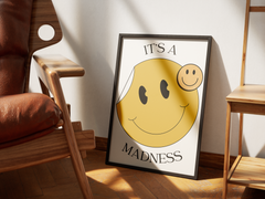 Smiley Madness A2 Poster