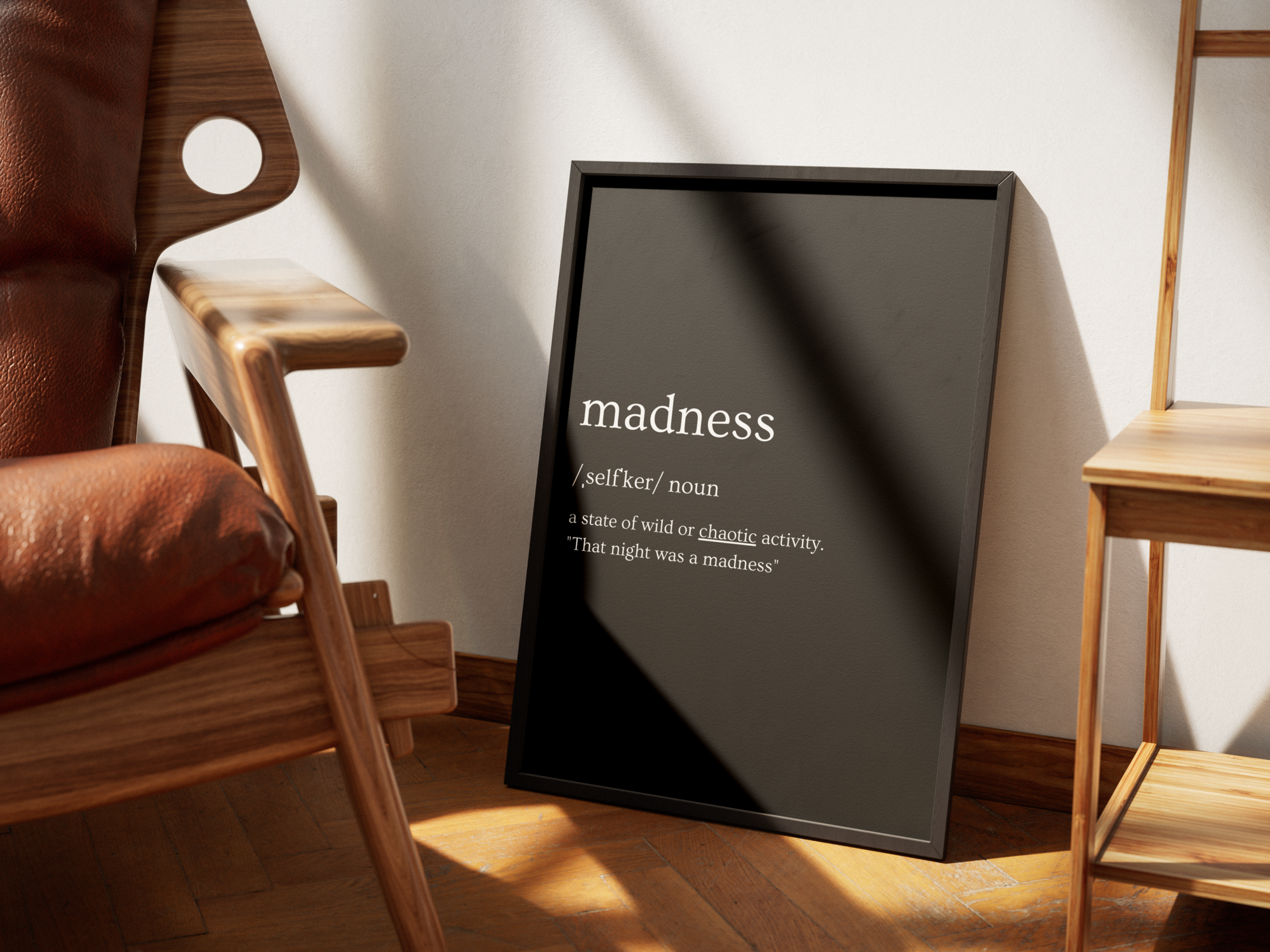 Madness; A2 Poster