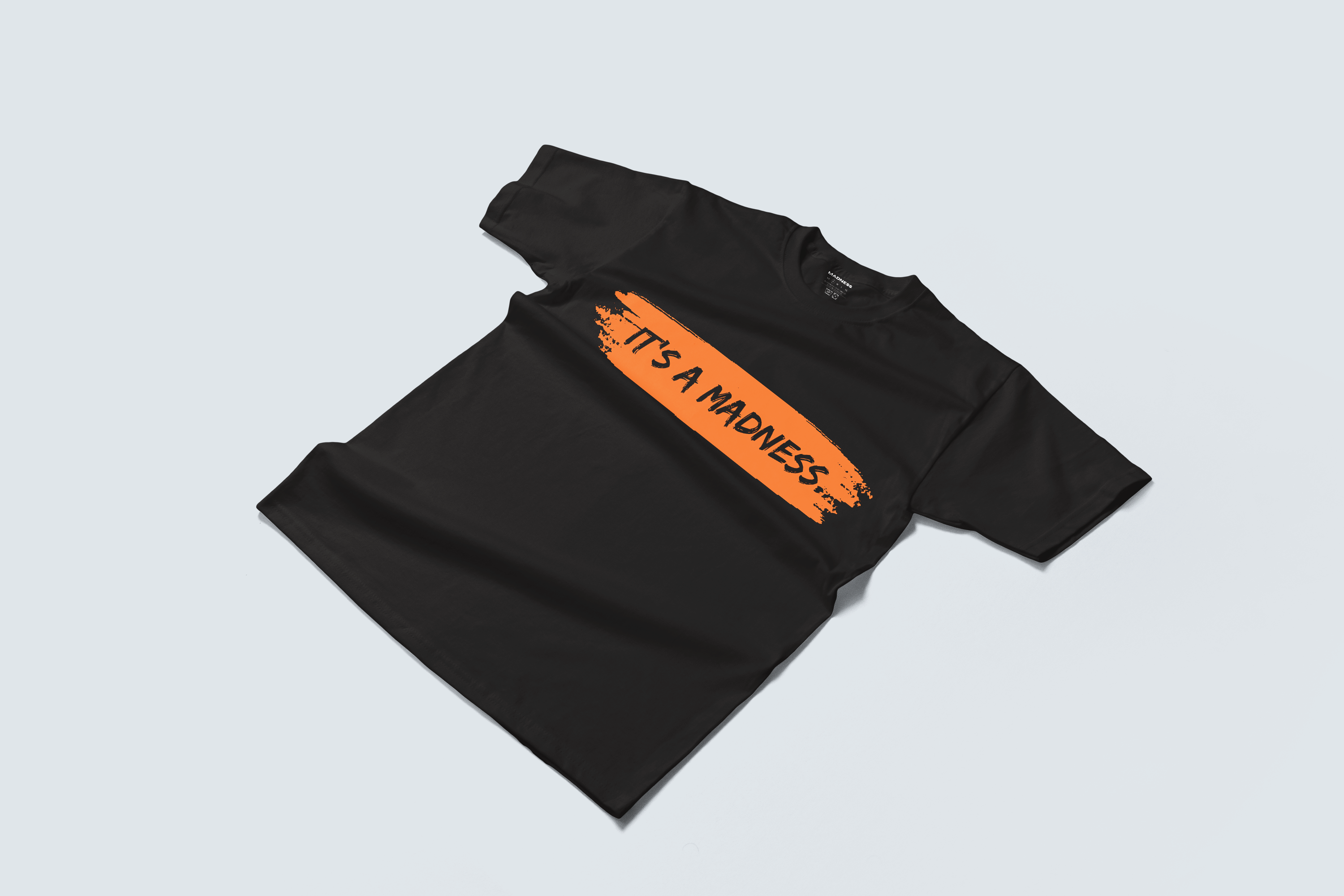 Orange > Black T-shirt