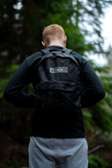 It's a madness Embroidered Black Backpack