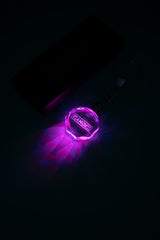 It's a madness LED glass keyring